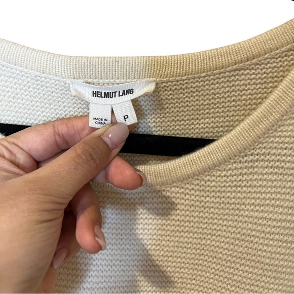 Helmut Lang Scoop Neck Sweater Size PS - Picture 2 of 4